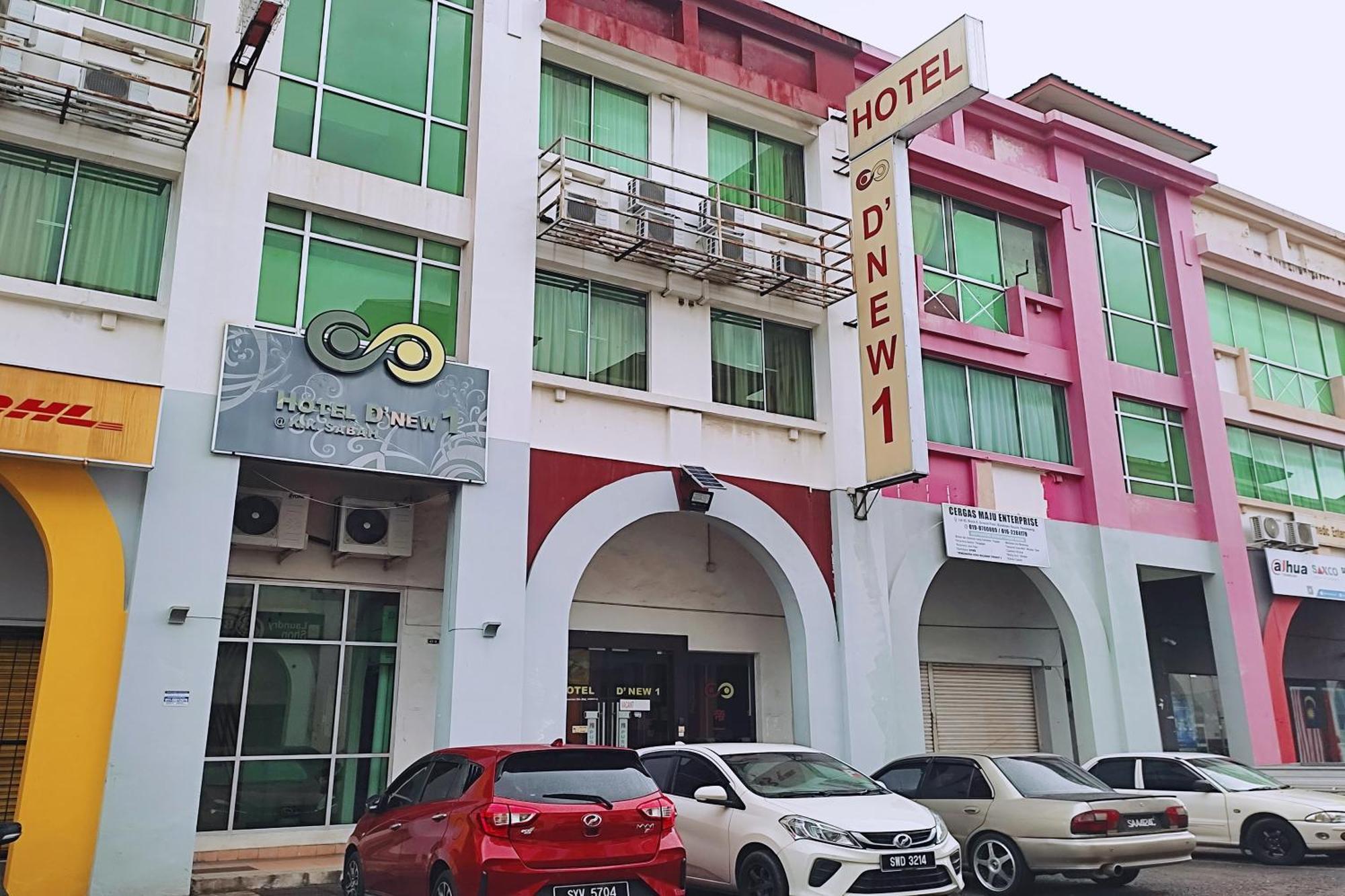 Hotel D'New 1 Kk Sabah Donggongon Exteriör bild